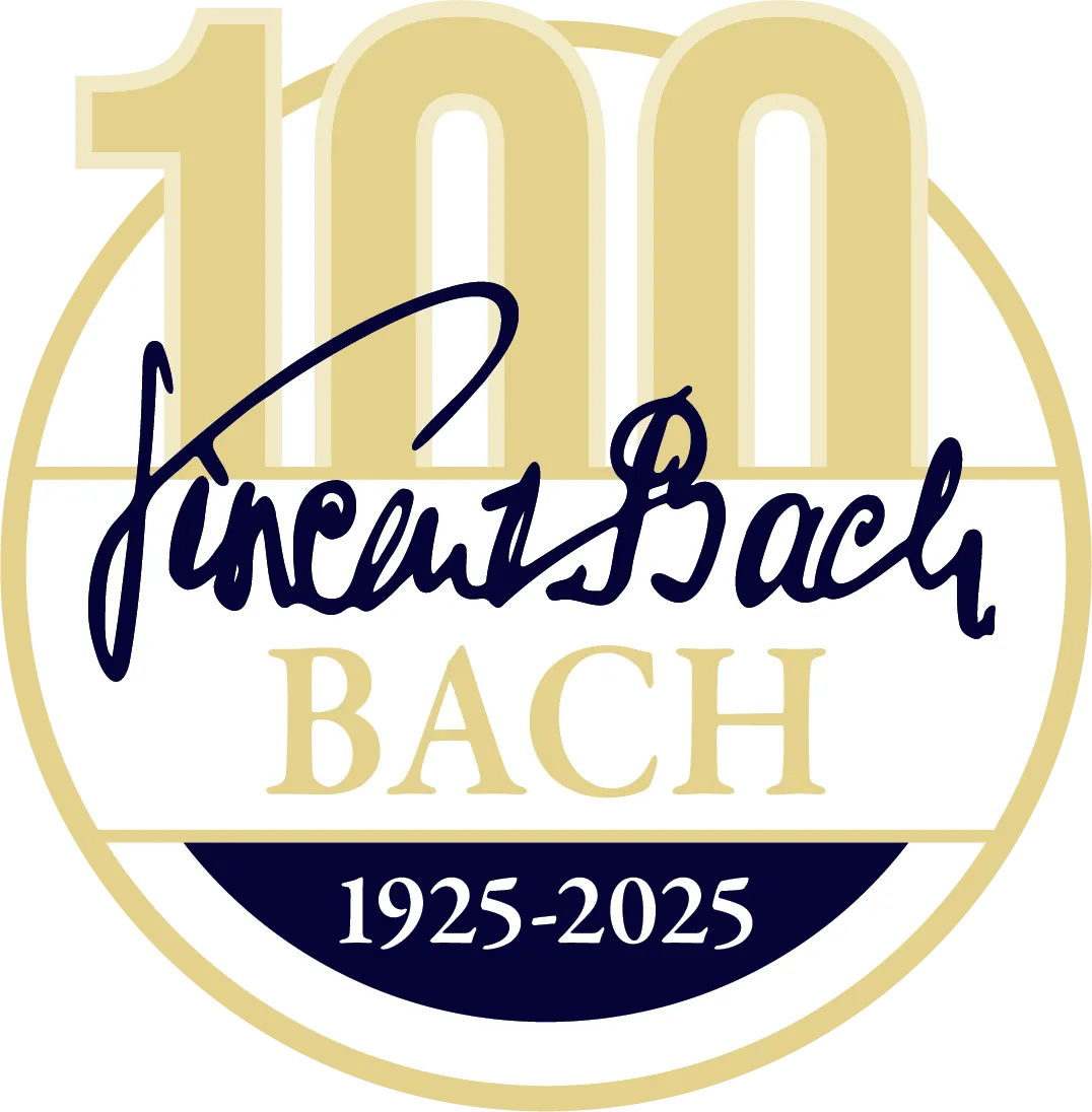 Bach 100 Year Logo